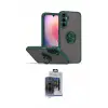 ieg™ Galaxy S24 Kılıf Yörünge Çizgi - Siyah Vanessa Magic Cam