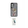ieg™ Galaxy S24 Plus Kılıf Siluet Modern Özel Seri - Şeffaf Pasifik Cam Ekran Koruyucu