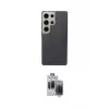 ieg™ Galaxy S24 Ultra Kılıf Eksen Prime - Siyah Vanessa Magic Hayalet Cam