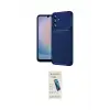 ieg™ Galaxy S26 Kılıf Eksen Form Prime - Şeffaf Pasifik Cam Ekran Koruyucu