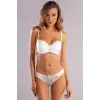 ieg™ Golshan Gala Balconette Foam Cup Bra, Ekru Konforlu ve Şık Sütyen, Strapless