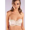 ieg™ Golshan Gala Balconette Foam Cup Lace Bra, Ten Konforlu ve Şık Sütyen, Strapless