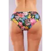 ieg™ Golshan Garden Boy Short, Kadın Dantelli Çiçek Baskılı Şort Külot