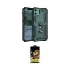 ieg™ iPhone 11 Kılıf Ahenk Klasik Koleksiyonu - Siyah Buffer Cam Ekran Koruyucu