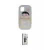 ieg™ iPhone 11 Kılıf Akış Yansıma - Siyah Bilvis 3D Cam Ekran Koruyucu
