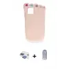ieg™ iPhone 11 Kılıf Akış Yansıma - Siyah Joko Magic 5D Cam + Pers Alüminyum Kamera Lens - GI