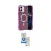 ieg™ iPhone 11 Kılıf Eksen Çizgi - Şeffaf Royal Nano Ekran Koruyucu