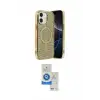 ieg™ iPhone 11 Kılıf Eksen Çizgi - Şeffaf Royal Nano Ekran Koruyucu