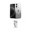 ieg™ iPhone 11 Kılıf Eksen Minimal Özel Seri - Şeffaf Uv Polymer Nano Ekran Koruyucu