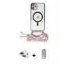 ieg™ iPhone 11 Kılıf Eksen Özel Seri - Siyah Joko Magic 5D Cam + Pers Alüminyum Kamera Lens - LT