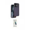 ieg™ iPhone 11 Kılıf Kıvılcım Çizgi Serisi - Şeffaf Pasifik Cam Ekran Koruyucu