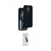 ieg™ iPhone 11 Kılıf Kıvılcım Çizgi Serisi - Şeffaf Pasifik Cam Ekran Koruyucu
