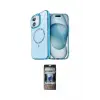 ieg™ iPhone 11 Kılıf Kıvılcım Form Prime - Siyah 34D Hayalet Izgaralı Cam