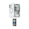 ieg™ iPhone 11 Kılıf Kıvılcım Form Prime - Siyah 34D Hayalet Izgaralı Cam