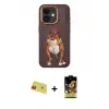 ieg™ iPhone 11 Kılıf Nova Form Koleksiyonu - Siyah Buffer Cam Ekran Koruyucu + Rainbow Kamera Lens Koruma Cam - KI