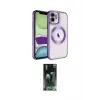 ieg™ iPhone 11 Kılıf Nova Işık Özel Seri - Şeffaf 360 Full Body Arka Koruyucu