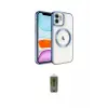 ieg™ iPhone 11 Kılıf Nova Işık Özel Seri - Siyah Joko Magic 5D Hayalet Cam