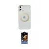 ieg™ iPhone 11 Kılıf Pusula Form - Siyah Buffer Hayalet Cam Ekran Koruyucu