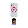 ieg™ iPhone 11 Kılıf Pusula Form - Siyah Buffer Hayalet Cam Ekran Koruyucu