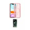 ieg™ iPhone 11 Kılıf Siluet Minimal Prime - Siyah 360 Mat Full Body Arka Koruyucu