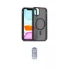 ieg™ iPhone 11 Kılıf Siluet Minimal Prime - Siyah Joko Magic 5D Cam