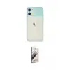 ieg™ iPhone 11 Kılıf Vadi Çizgi - Siyah Bilvis 3D Mat Cam Ekran Koruyucu