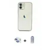 ieg™ iPhone 11 Kılıf Vadi Minimal - Siyah Joko Magic 5D Cam + Pers Alüminyum Kamera Lens - GI
