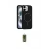 ieg™ iPhone 11 Kılıf Yankı Form Serisi - Siyah Joko Magic 5D Hayalet Cam