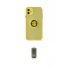 ieg™ iPhone 11 Kılıf Yörünge Çizgi - Siyah Joko Magic 5D Hayalet Cam