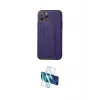 ieg™ iPhone 11 Pro Kılıf Akış Doku - Siyah 3D Antistatik Cam Ekran Koruyucu