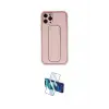 ieg™ iPhone 11 Pro Kılıf Akış Doku - Siyah 3D Antistatik Cam Ekran Koruyucu