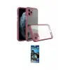 ieg™ iPhone 11 Pro Kılıf Nova Asil Özel Seri - Siyah 34D Izgaralı Cam