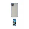ieg™ iPhone 11 Pro Kılıf Vadi Minimal - Siyah 34D Izgaralı Cam