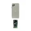 ieg™ iPhone 11 Pro Max Kılıf Ahenk Doku - Şeffaf 360 Full Body Arka Koruyucu