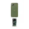 ieg™ iPhone 11 Pro Max Kılıf Ahenk Doku - Şeffaf 360 Full Body Arka Koruyucu