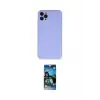 ieg™ iPhone 11 Pro Max Kılıf Ahenk Serisi - Siyah 34D Izgaralı Cam