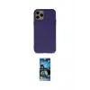 ieg™ iPhone 11 Pro Max Kılıf Ahenk Serisi - Siyah 34D Izgaralı Cam