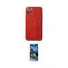 ieg™ iPhone 11 Pro Max Kılıf Akış Doku - Siyah 34D Izgaralı Cam