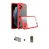 ieg™ iPhone 11 Pro Max Kılıf Nova Asil Özel Seri - Siyah Joko Magic 5D Hayalet Cam + Rainbow Kamera Lens Koruma Cam - GD