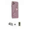 ieg™ iPhone 11 Pro Max Kılıf Nova Işık Prime - Siyah Joko Magic 5D Hayalet Cam + Rainbow Kamera Lens Koruma Cam - YL