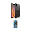 ieg™ iPhone 11 Pro Max Kılıf Yankı Form Prime - Siyah 18D Cam Ekran Koruyucu