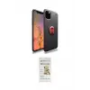 ieg™ iPhone 11 Pro Max Kılıf Yankı Form Prime - Siyah Mat Seramik Nano Ekran Koruyucu