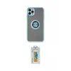 ieg™ iPhone 11 Pro Max Kılıf Yörünge Çizgi - Siyah Polymer Nano Ekran Koruyucu