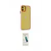 ieg™ iPhone 12 Kılıf Eksen Doku Prime - Şeffaf Pasifik Cam Ekran Koruyucu