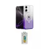 ieg™ iPhone 12 Kılıf Eksen Minimal Özel Seri - Siyah Polymer Nano Ekran Koruyucu