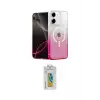 ieg™ iPhone 12 Kılıf Eksen Minimal Özel Seri - Siyah Polymer Nano Ekran Koruyucu