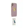 ieg™ iPhone 12 Kılıf İz Form Serisi - Şeffaf Pasifik Cam Ekran Koruyucu
