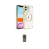 ieg™ iPhone 12 Kılıf Nova Işık Özel Seri - Siyah Joko Magic 5D Hayalet Cam