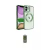 ieg™ iPhone 12 Kılıf Nova Işık Özel Seri - Siyah Joko Magic 5D Hayalet Cam