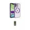ieg™ iPhone 12 Kılıf Nova Işık Özel Seri - Siyah Joko Magic 5D Hayalet Cam